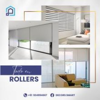 CORTINAS ROLLER INTELIGENTE - ROLLER COMANDO ALEXA